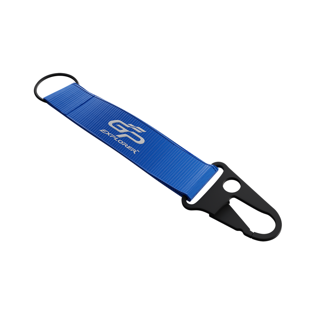 Porte-clés key tag bleu GP EXPLORER 3