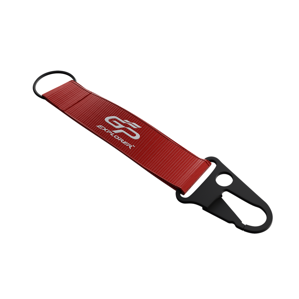 Porte-clés key tag rouge GP EXPLORER 3